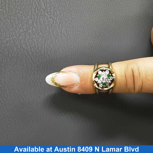 Women's Ring - Yellow Gold 14k (.585) 8.9 grams Size 6
