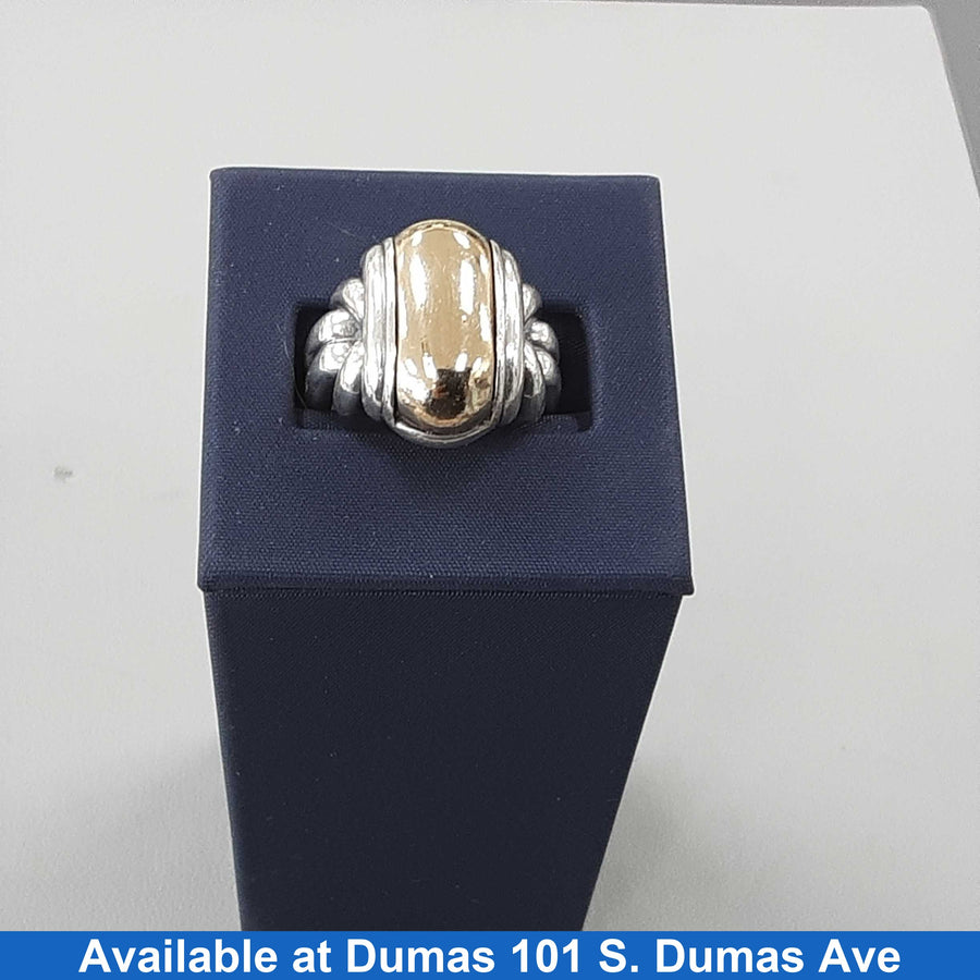 Women's Ring - Silver 17.9 grams Size 7.5
