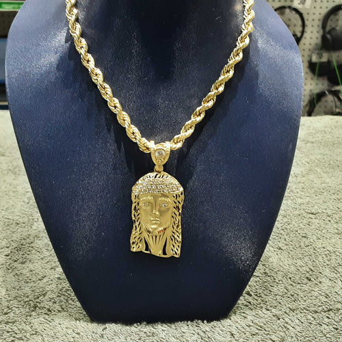 Rope Chain - Yellow Gold 14k (.585) 15.8 grams 24 inch
