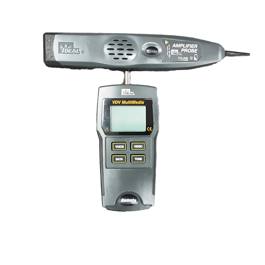 Ideal Vdv Multimedia Cable Tester Black Electrical Testing Instrument