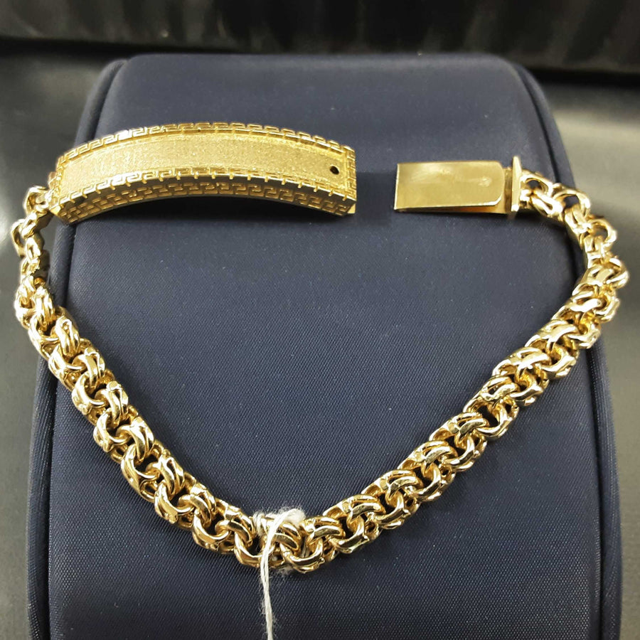 Bracelet - Yellow Gold 10k (.417) 30.4 grams 9 inch