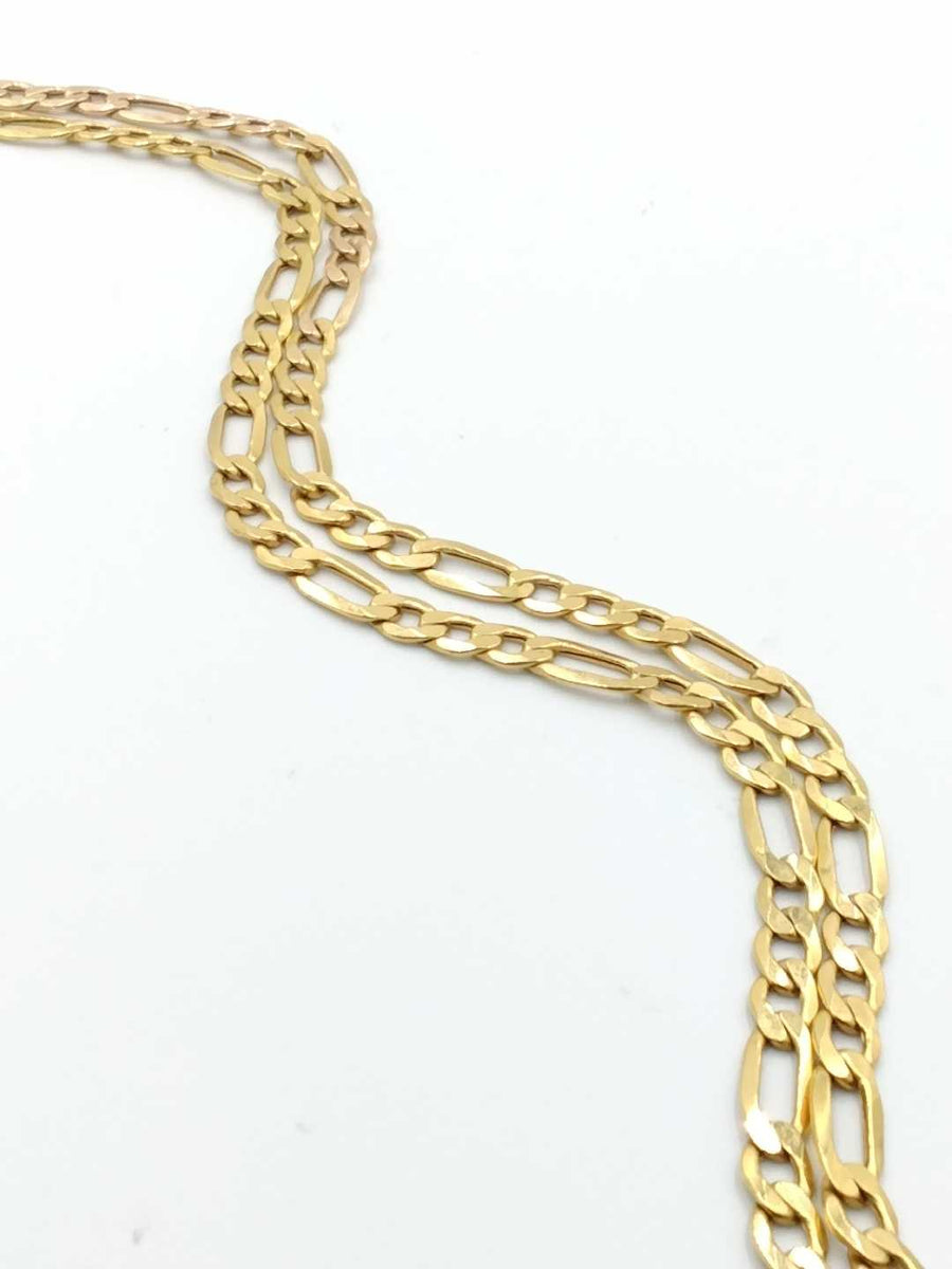 Figaro Chain - Yellow Gold 10k (.417) 17.1 grams 24 inch