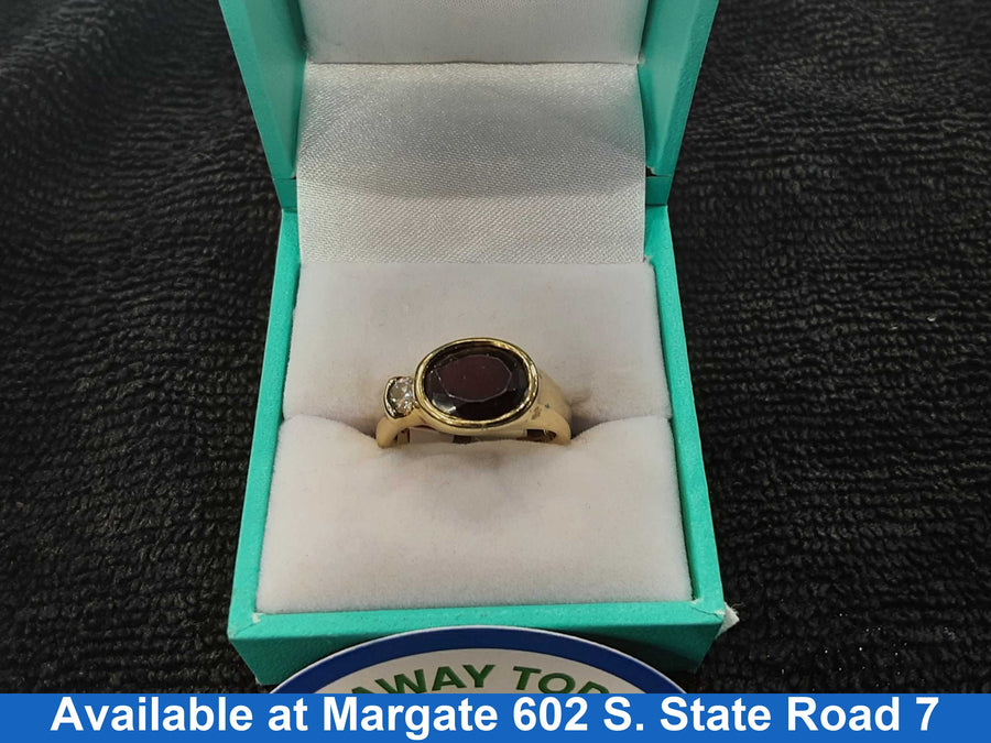 Men's Ring - Yellow Gold 14k (.585) 9.4 grams Size 6
