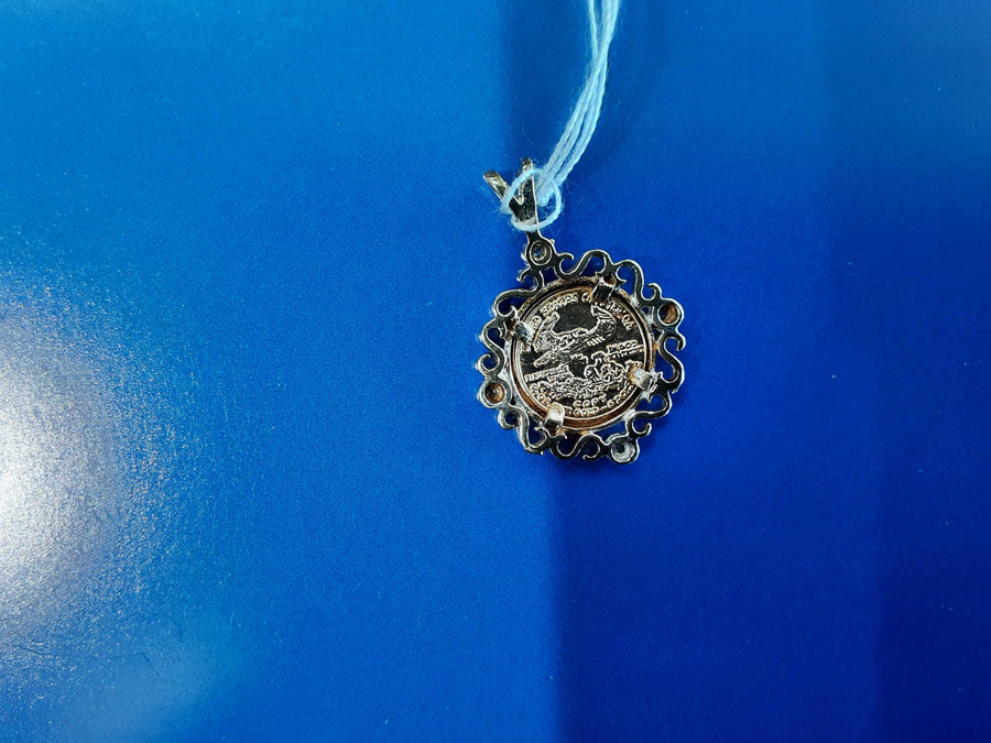 Coin Pendant - Yellow Gold 10k (.417) 2.1 grams