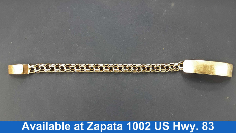 ID Bracelet - Yellow Gold 10k (.417) 20 grams 6 inch