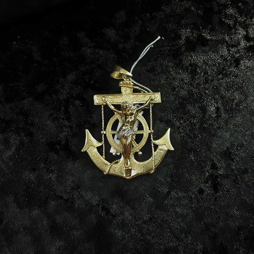 Religious Pendant - Yellow Gold 14k (.585) 15.5 grams
