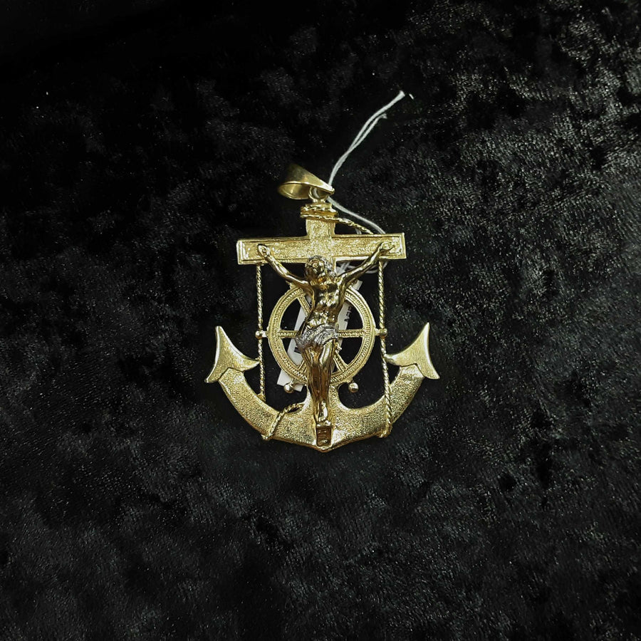 Religious Pendant - Yellow Gold 14k (.585) 15.5 grams