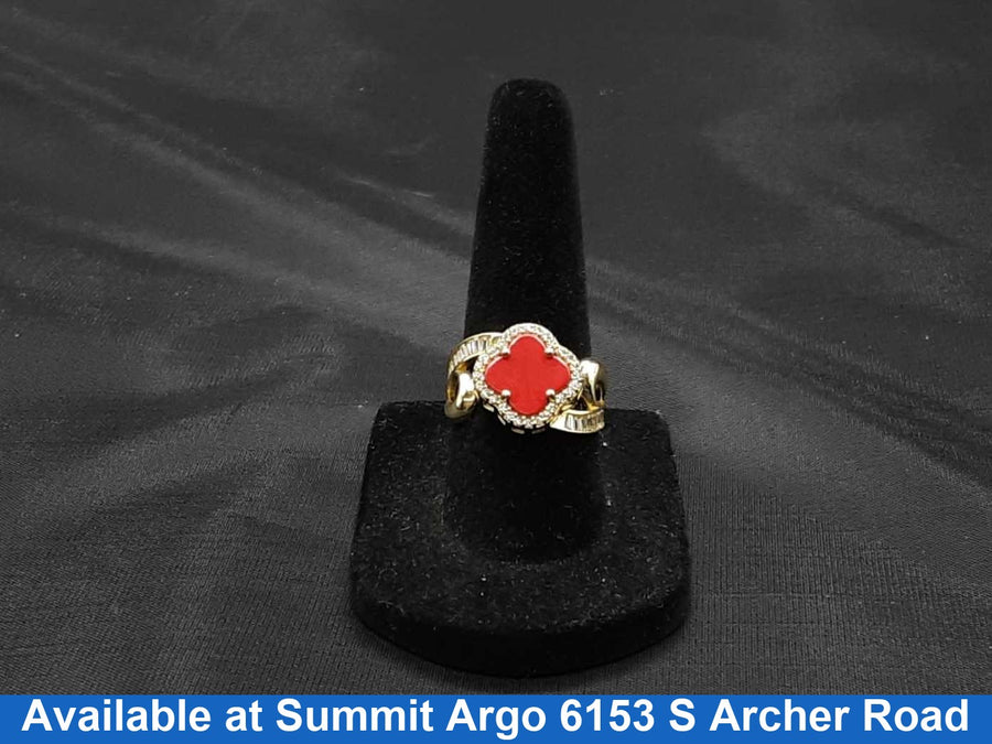 Women's Ring - Yellow Gold 14k (.585) 3.5 grams Size 6