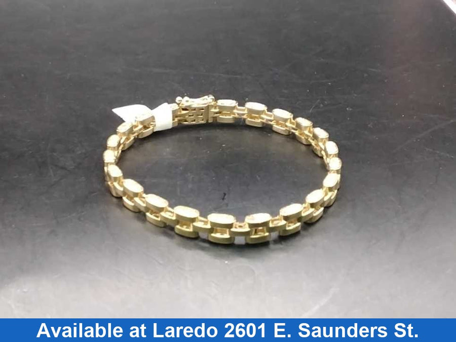 Bangle Bracelet - Yellow Gold 10k (.417) 13.6 grams 6 inch