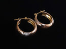 Bangle Earrings - Yellow Gold 10k (.417) 1.7 grams