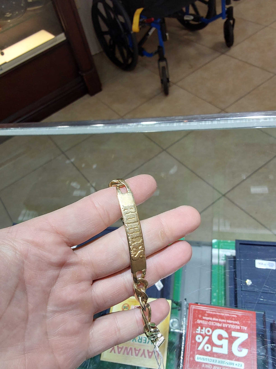 ID Bracelet - Yellow Gold 14k (.585) 27.3 grams 8 inch