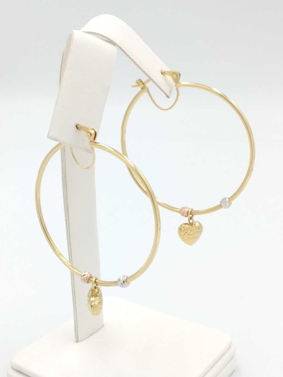 Bangle Earrings - Yellow Gold 14k (.585) 5 grams