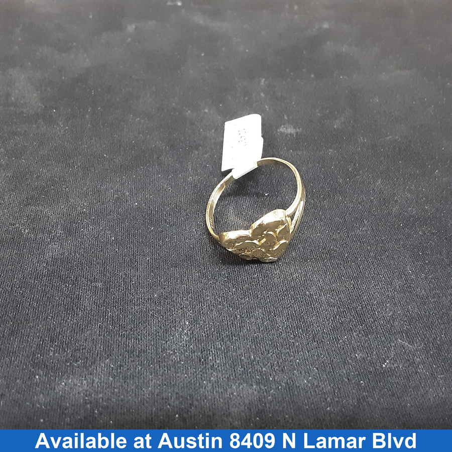 Women's Ring - Yellow Gold 10k (.417) 2.1 grams Size 6
