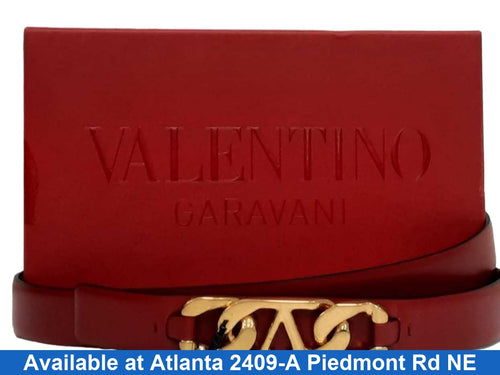Valentino Garvani 1w2t0sb1qfh Red Belt / Buckle