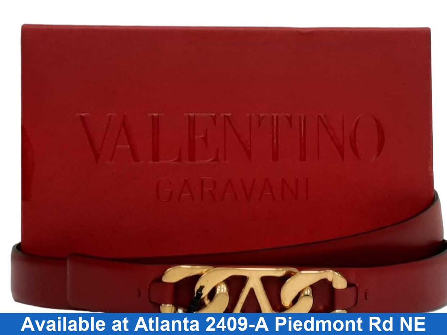 Valentino Garvani 1w2t0sb1qfh Red Belt / Buckle