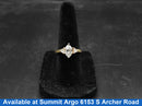 Women's Ring - Solitaire - Yellow Gold 14k (.585) 2.9 grams Size 6.5