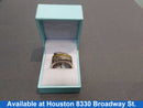 Men's Ring - Yellow Gold 14k (.585) 16.7 grams Size 12.5