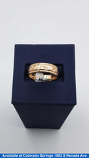 Ring - Wedding Band - Yellow Gold 14k (.585) 5.5 grams Size 11