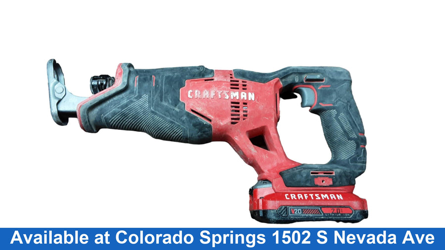 Craftsman Cmcs300 Red Cordless Reciprocating Saw