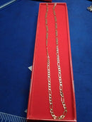 Figaro Chain - Yellow Gold 10k (.417) 3.4 grams 22 inch
