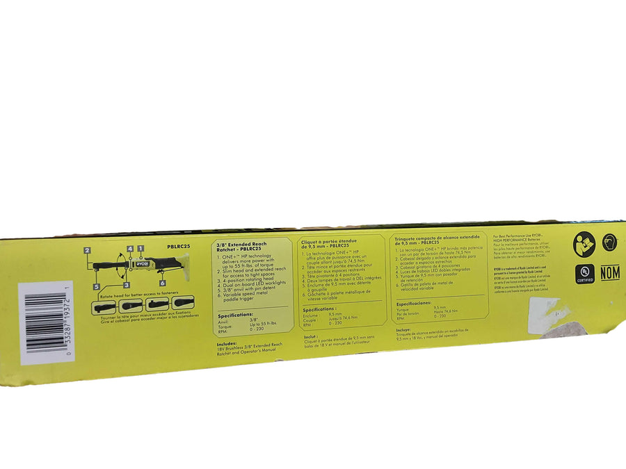 Ryobi Pblrc25b Green Cordless Ratchet