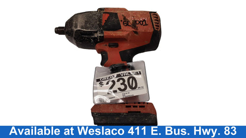 Hilti Siw-8-22 Red Cordless Impact Drill