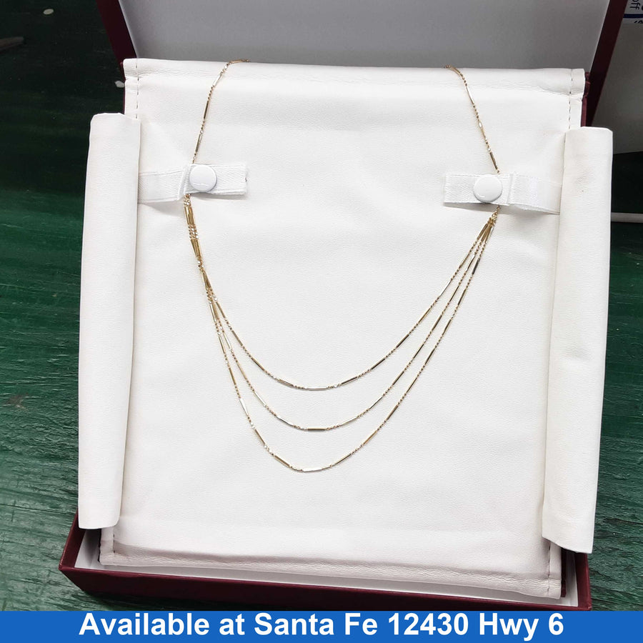 Chain - Yellow Gold 14k (.585) 3.3 grams 18 inch