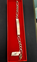 ID Bracelet - Silver 18.5 grams 18 inch