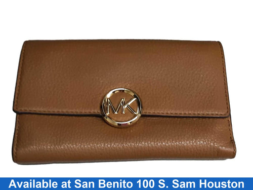 Michael Kors 32s9g0le3l Brown Wallet