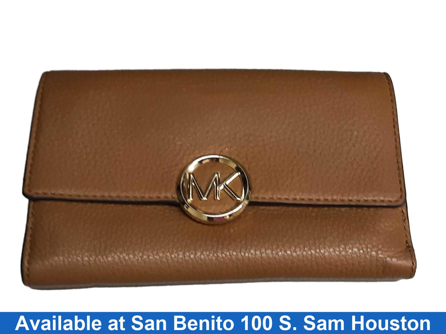 Michael Kors 32s9g0le3l Brown Wallet