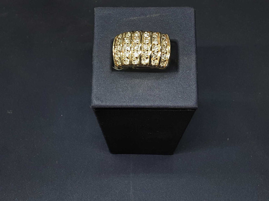 Women's Ring - Yellow Gold 14k (.585) 16.5 grams Size 9