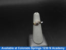 Women's Ring - Solitaire - Yellow Gold 14k (.585) 4.1 grams Size 6