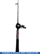 Shakespeare Usca662m Black Fishing Rod & Reel Combo