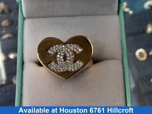 Women's Ring - Yellow Gold 14k (.585) 5.5 grams Size 9