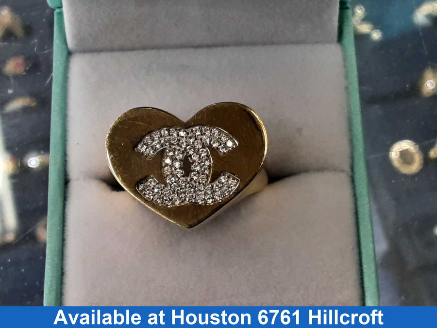 Women's Ring - Yellow Gold 14k (.585) 5.5 grams Size 9