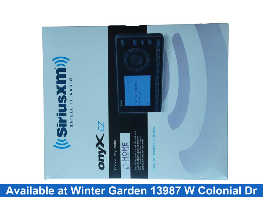 Sirius Xm Xez1h1 Black Short Wave Radio