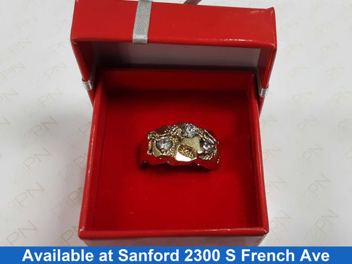 Men's Ring - Yellow Gold 10k (.417) 4.8 grams Size 11