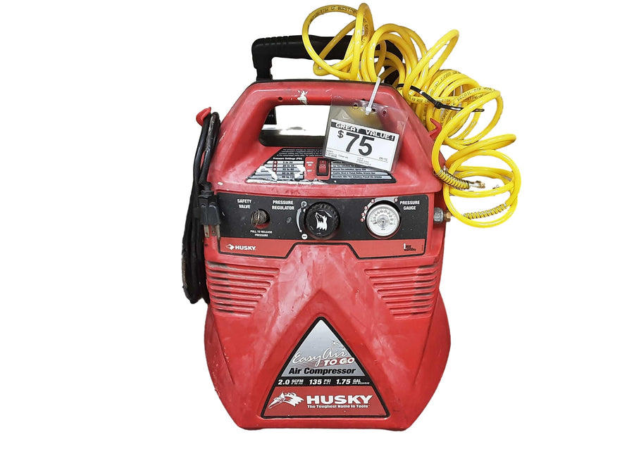 Husky Y1010 Red Electric Compressor