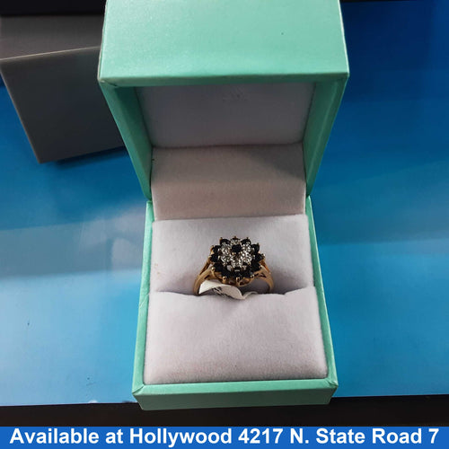 Women's Ring - Yellow Gold 10k (.417) 2.9 grams Size 5
