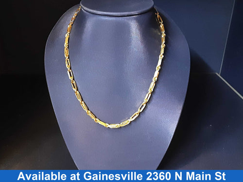 Chain - Yellow Gold 14k (.585) 17.1 grams 17 inch