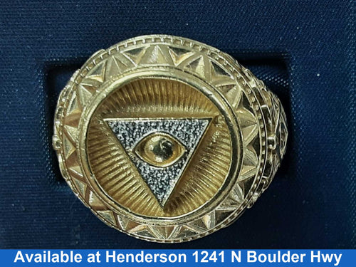 Men's Ring - Yellow Gold 10k (.417) 9.8 grams Size 20