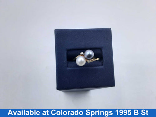 Women's Ring - Anniversary - Yellow Gold 10k (.417) 2.1 grams Size 7.5