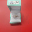 Women's Ring - White Gold 14k (.585) 4.9 grams Size 20