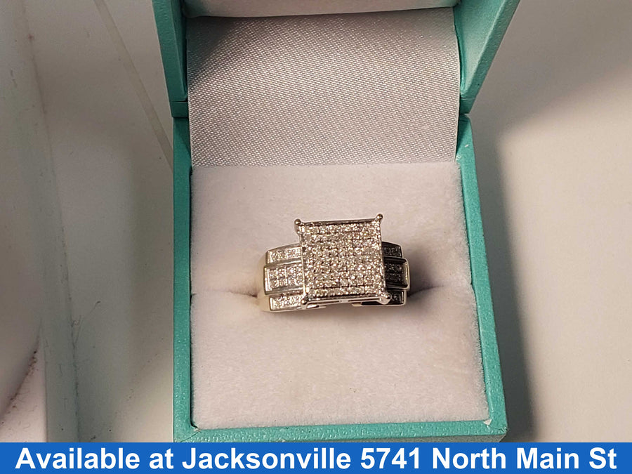 Women's Ring - Yellow Gold 10k (.417) 4.4 grams Size 8.5