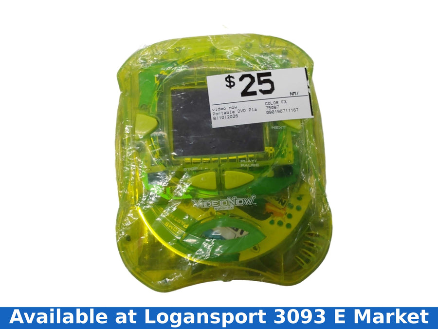 Video Now Color Fx Yellow Portable Video Player