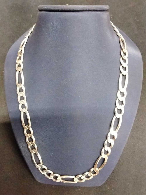 Figaro Chain - Silver 34.2 grams 24 inch
