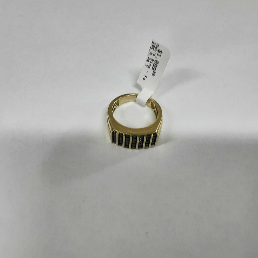 Men's Ring - Yellow Gold 10k (.417) 9.3 grams Size 10