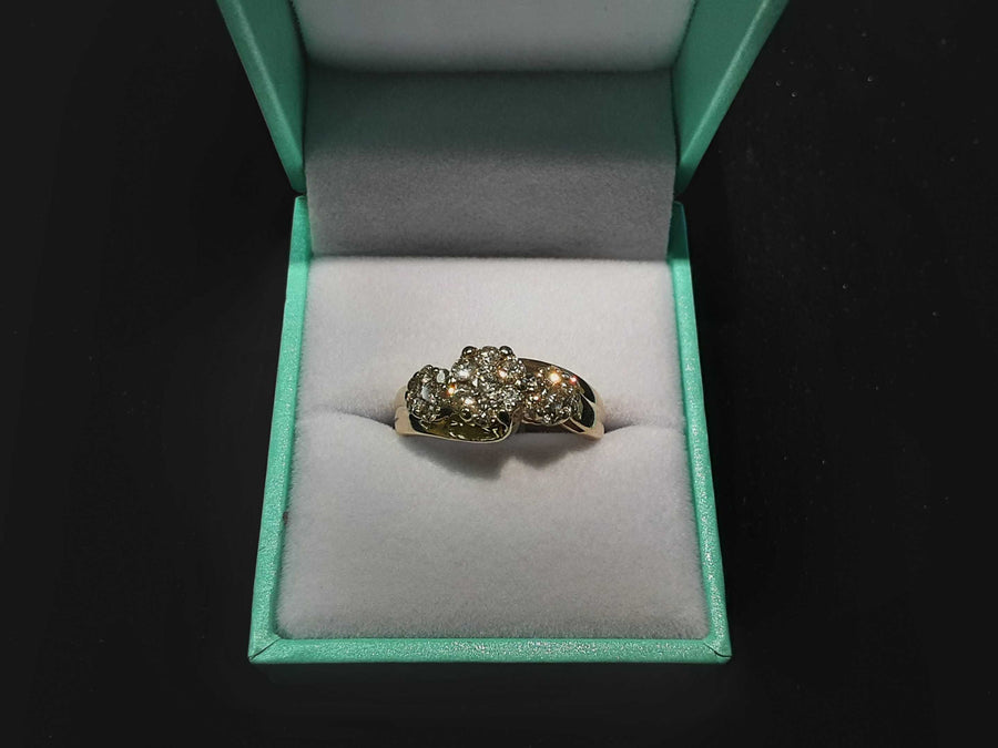 Women's Ring - Yellow Gold 10k (.417) 3.4 grams Size 9