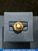 Women's Ring - Yellow Gold 10k (.417) 2.2 grams Size 7