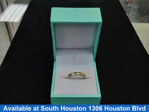 Ring - Wedding Band - Yellow Gold 14k (.585) 1.8 grams Size 6.5